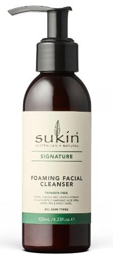 Nettoyant moussant pour le visage -Sukin Organics -Gagné en Santé