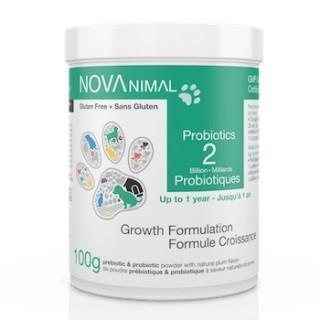 Nova Animal - Formule Croissance (9 souches, 2 milliards) -NOVAnimal -Gagné en Santé