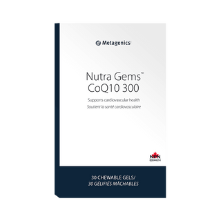 NutraGems CoQ10 300 -Metagenics -Gagné en Santé
