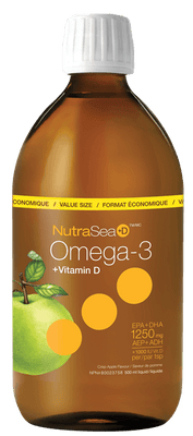 NutraSea Omega-3 + Vitamine D -Ascenta -Gagné en Santé