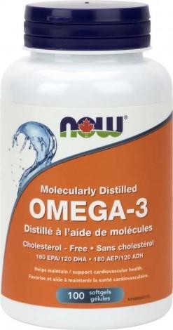 Oméga-3 1000 mg -NOW -Gagné en Santé