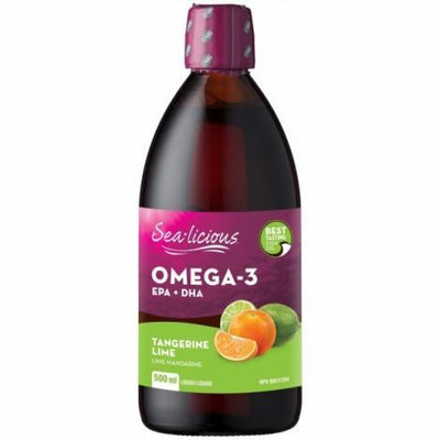 Omega-3 | Lime Mandarine -SEA-LICIOUS -Gagné en Santé