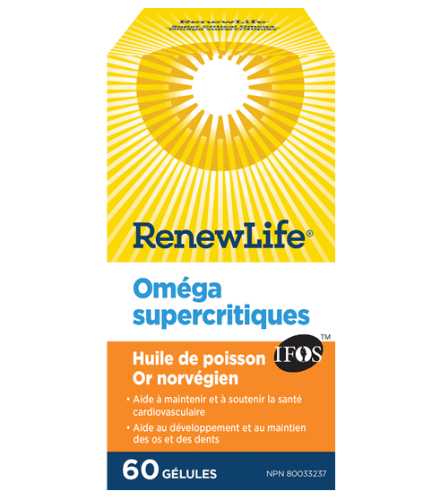 Oméga Super-Critiques -Renew Life -Gagné en Santé