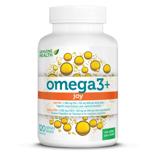 Omega3+Joy -Genuine Health -Gagné en Santé