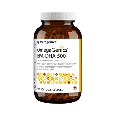 OmegaGenics EPA-DHA 500 -Metagenics -Gagné en Santé