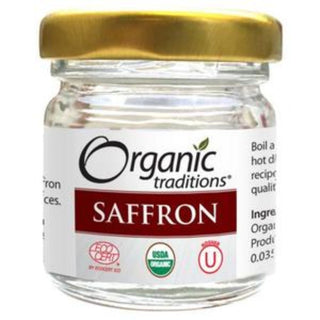 Organic Saffron -Organic Traditions -Gagné en Santé
