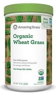 Organic Wheat Grass - 60 servings -Amazing Grass -Gagné en Santé