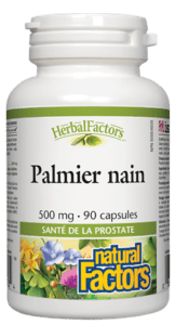 Palmier nain | HerbalFactors® -Natural Factors -Gagné en Santé