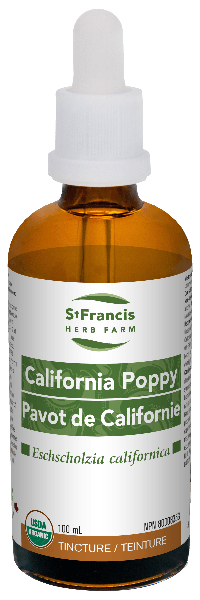 Pavot de Californie (Teinture) -St Francis Herb Farm -Gagné en Santé