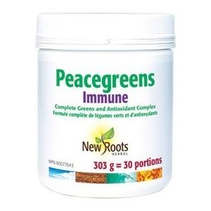 Peacegreens Immune -New Roots Herbal -Gagné en Santé