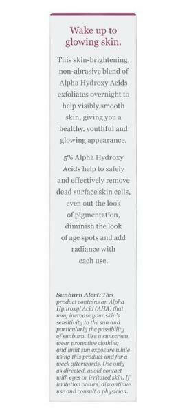 Peeling nuit -Derma e -Gagné en Santé