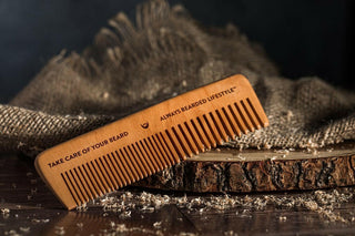 Always bearded - peigne à barbe en érable 1 pièce.