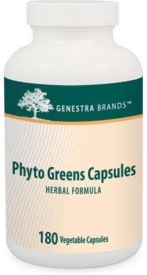 Phyto Greens Capsules (organic) -Genestra -Gagné en Santé