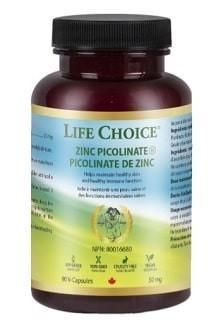 Picolinate de zinc -Life Choice -Gagné en Santé