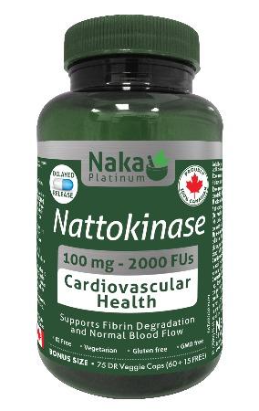Platinum Nattokinase -Naka Herbs -Gagné en Santé