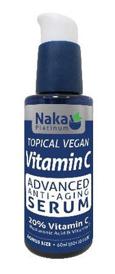 Platinum vitamine C sérum anti-âge -Naka Herbs -Gagné en Santé