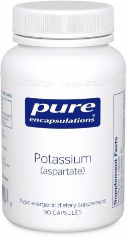 Potassium (Aspartate) -Pure encapsulations -Gagné en Santé