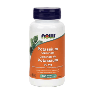 Potassium Gluconate 99 mg -NOW -Gagné en Santé