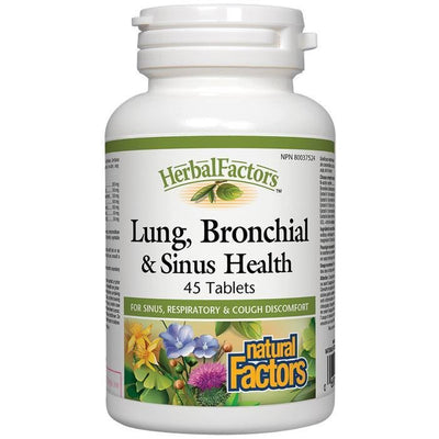 Poumons, Bronches et Sinus | HerbalFactors® -Natural Factors -Gagné en Santé
