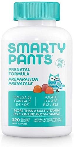 Prénatal Complet - Oméga-3 -SmartyPants -Gagné en Santé