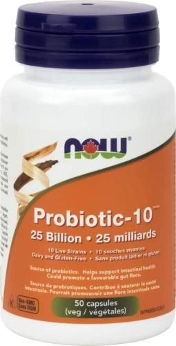 Probiotic-10™ -NOW -Gagné en Santé