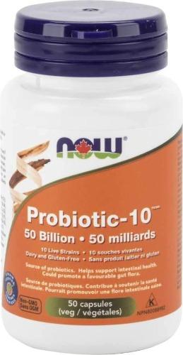 Probiotic-10™ -NOW -Gagné en Santé