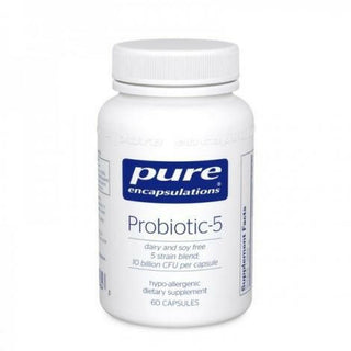 Pure encaps - probiotic-5®(sans soja et produits laitiers) - 60 caps.