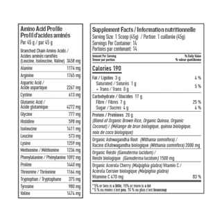 Botanica - protéine parfaite ,support surrénal  vanille bio 642 g.