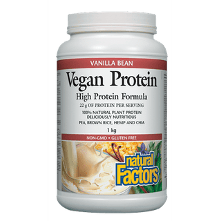 Protéines Végétaliennes -Natural Factors -Gagné en Santé