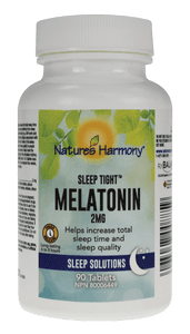 Nature' harmony  - mélatonine - 2 mg