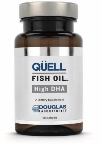 QUELL Fish Oil - High DHA -Douglas Laboratories -Gagné en Santé