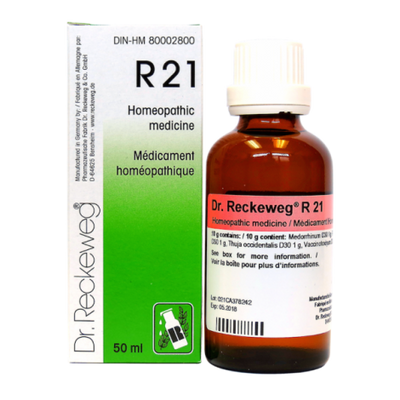 R 21 pour les Maladies de la Peau -Dr. Reckeweg -Gagné en Santé
