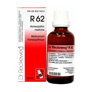 R 62 Rougeole, Inflammation des muqeuses -Dr. Reckeweg -Gagné en Santé