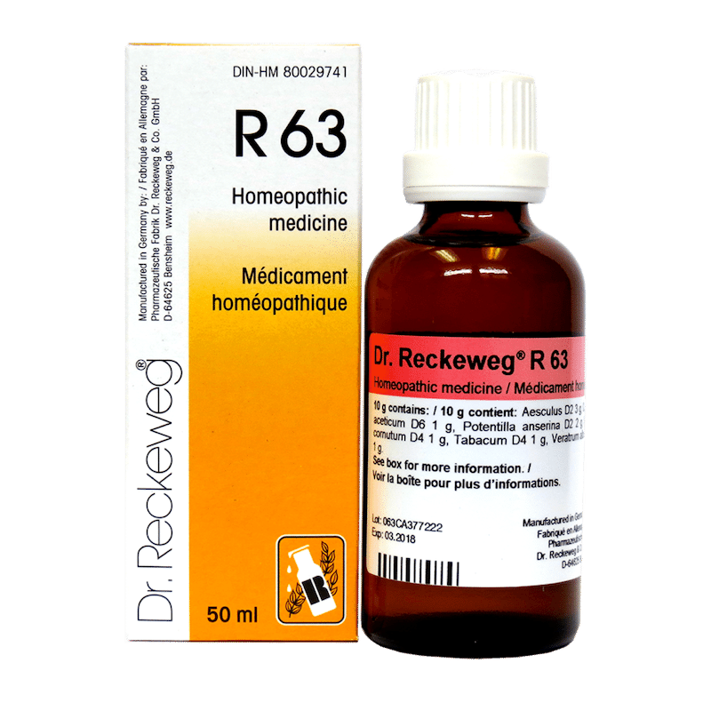 Dr. reckeweg - r63 circulation - 50 ml