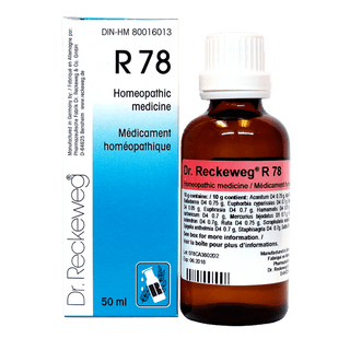 Dr. reckeweg - R78 conjonctivites, cataractes  - 50 ml