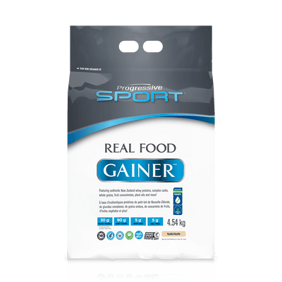 Real Food Gainer -Progressive Nutritional -Gagné en Santé