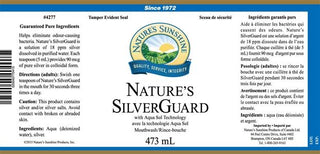 Rince-bouche SilverGuard 118 ml -Nature's Sunshine -Gagné en Santé