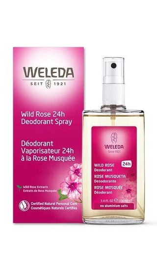 Rose Musquée Déodorant | Sans sels d'aluminium -Weleda -Gagné en Santé