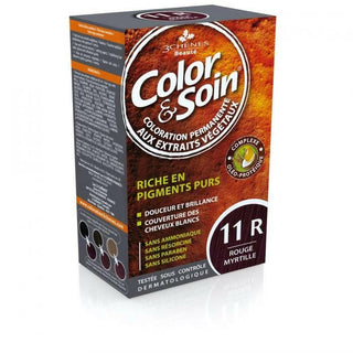 Color & soin - rouge myrtille - 11r - 135 ml.
