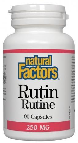 Rutine 250 mg -Natural Factors -Gagné en Santé
