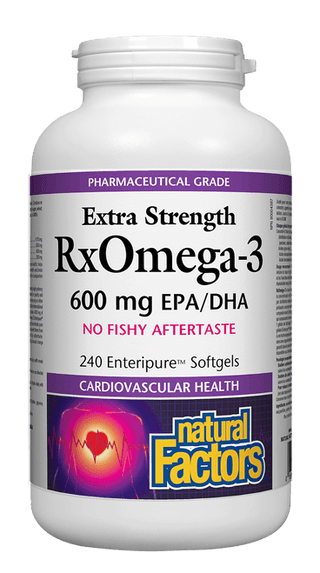 RxOméga-3 Extra Fort -Natural Factors -Gagné en Santé