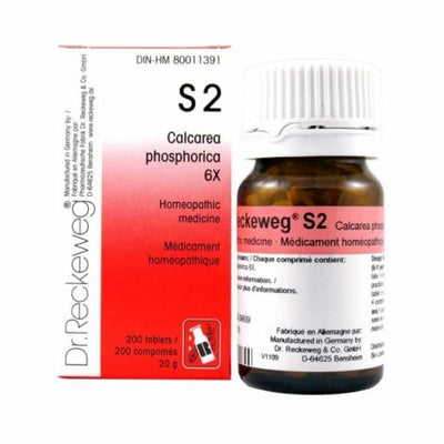 S2 | Calcarea phosphorica 6X -Dr. Reckeweg -Gagné en Santé