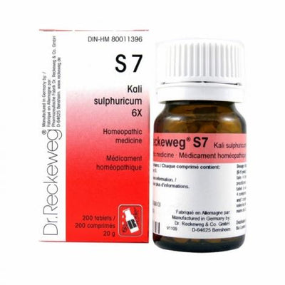 S7 | Kali sulphuricum 6X -Dr. Reckeweg -Gagné en Santé