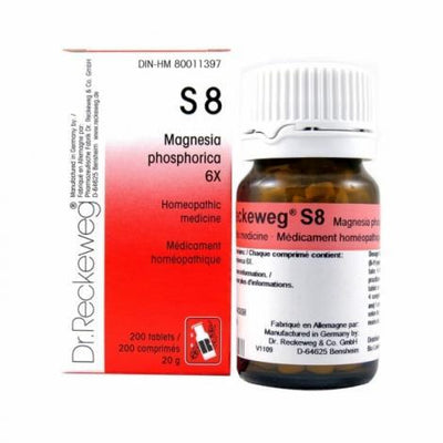S8 | Magnesia phosphorica 6X -Dr. Reckeweg -Gagné en Santé