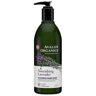 Avalon organics - savon glycériné liquide pour mains 355 ml.