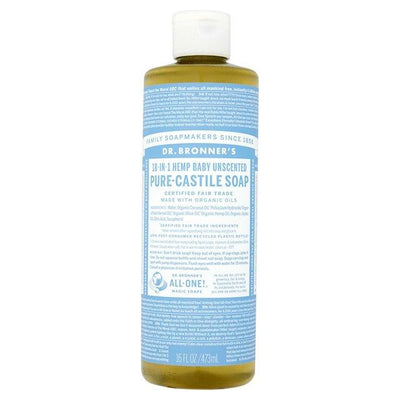 Savon Liquide Castile - Sans Parfum -Dr. Bronner's -Gagné en Santé