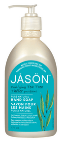 Savon pour les mains au Théier -Jason Natural Products -Gagné en Santé