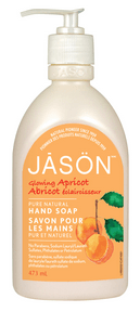 Savon pour les mains aux abricots -Jason Natural Products -Gagné en Santé