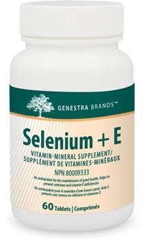 Selenium + E -Genestra -Gagné en Santé