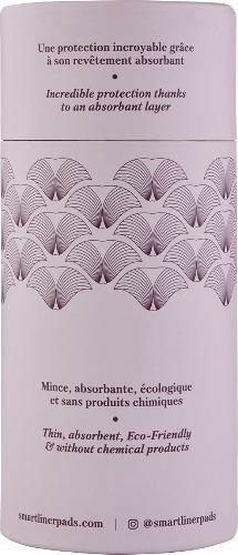 Serviette hygiénique lavable - Écoulement régulier.